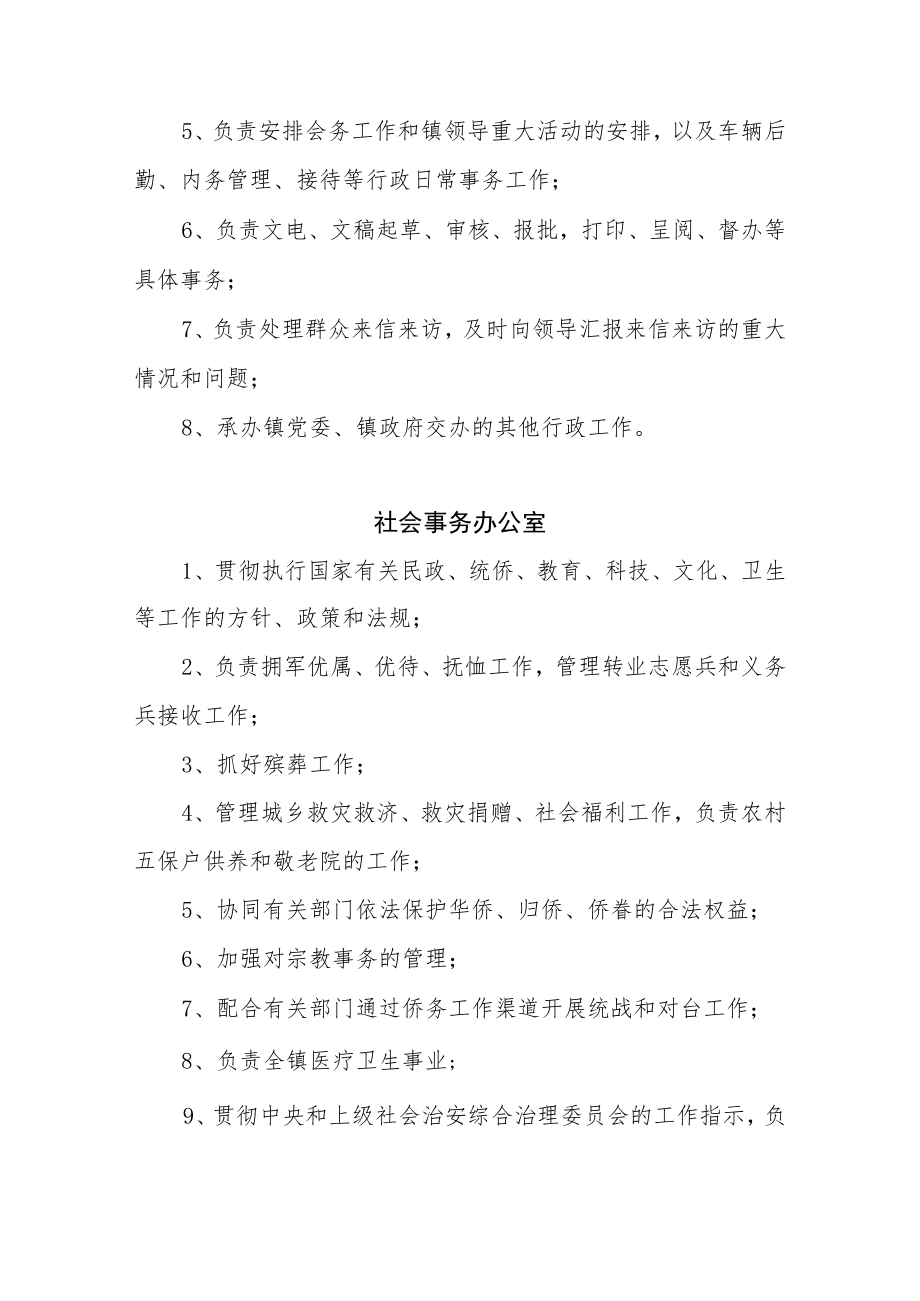 XX镇党委政府机构及主要职责.docx_第3页