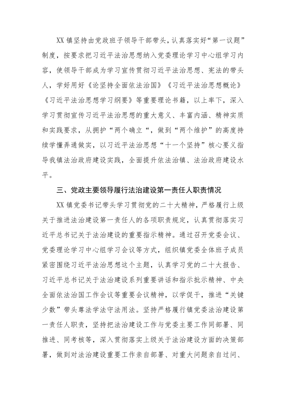 XX镇2022年法治政府建设年度报告.docx_第2页