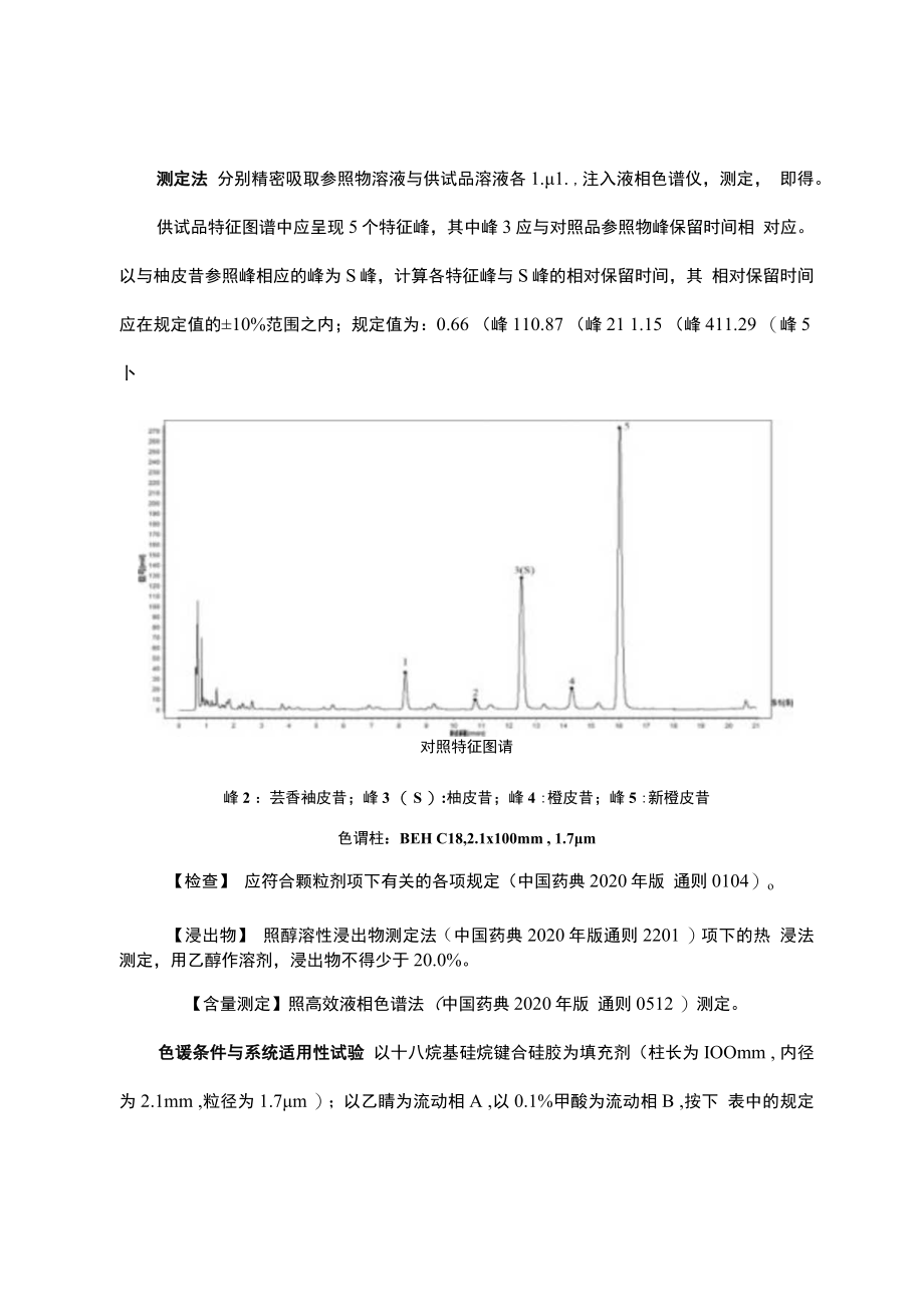 云南中药代代花配方颗粒.docx_第2页