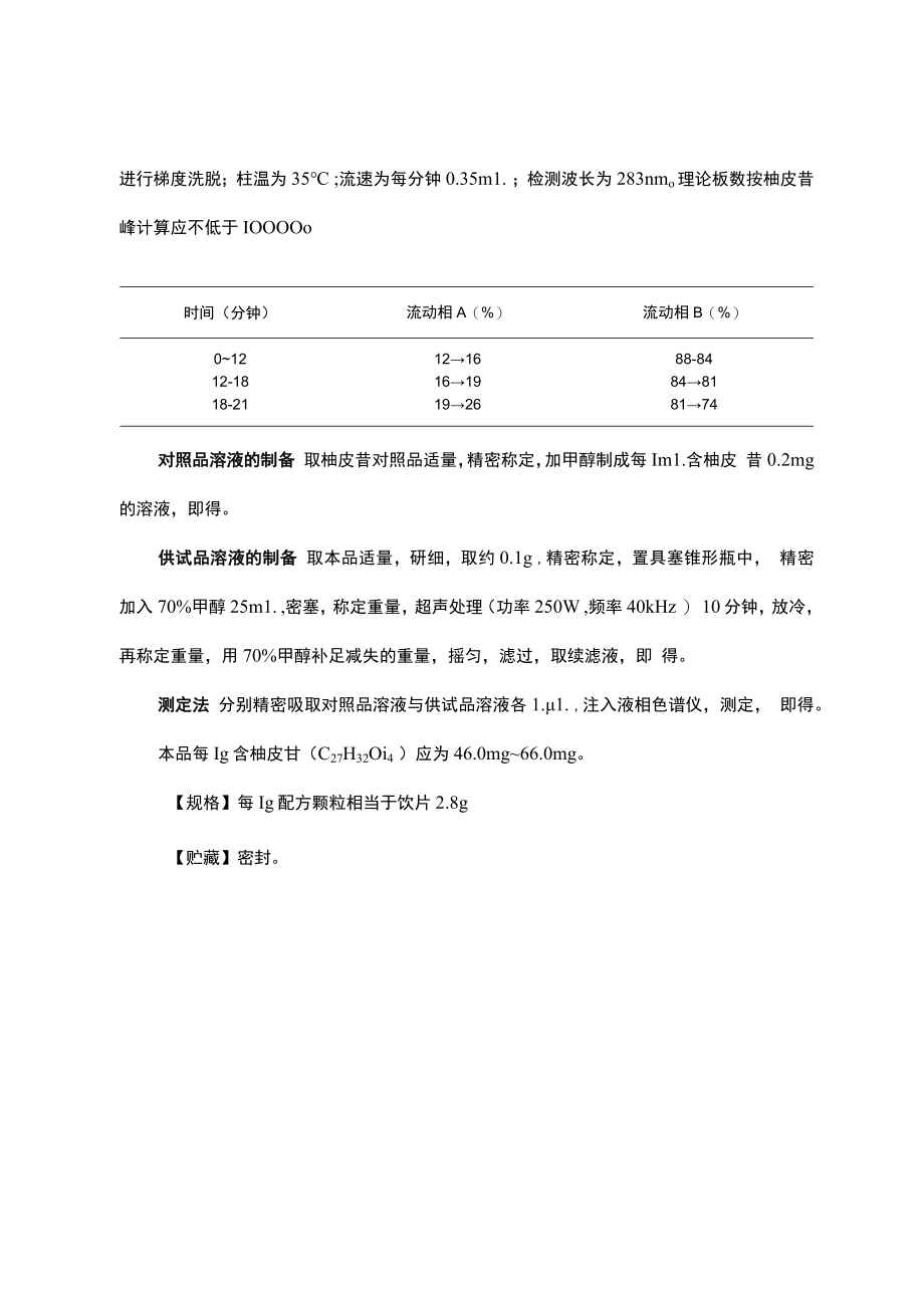 云南中药代代花配方颗粒.docx_第3页