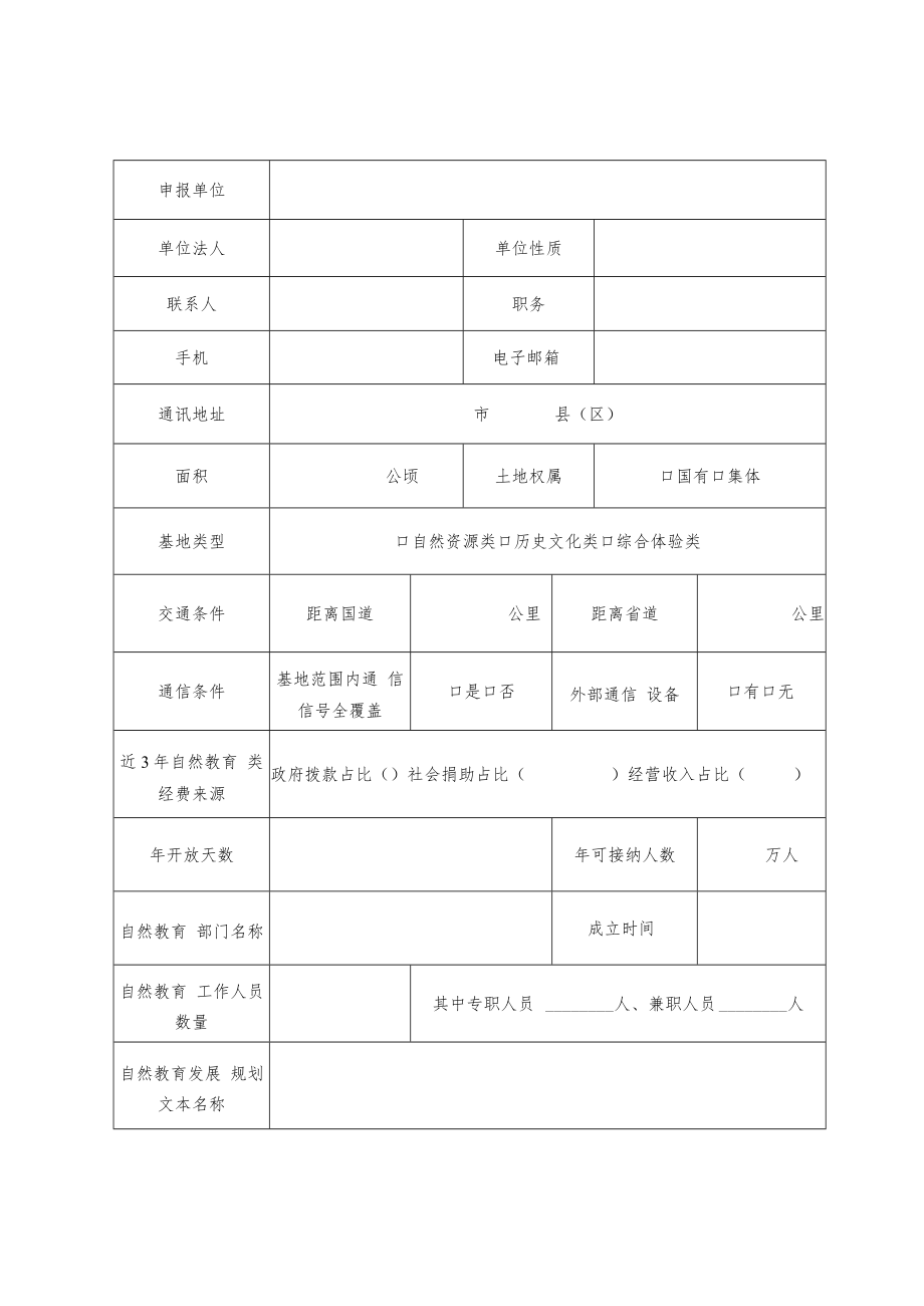 陕西省自然教育基地申报表、建设指导办法.docx_第3页