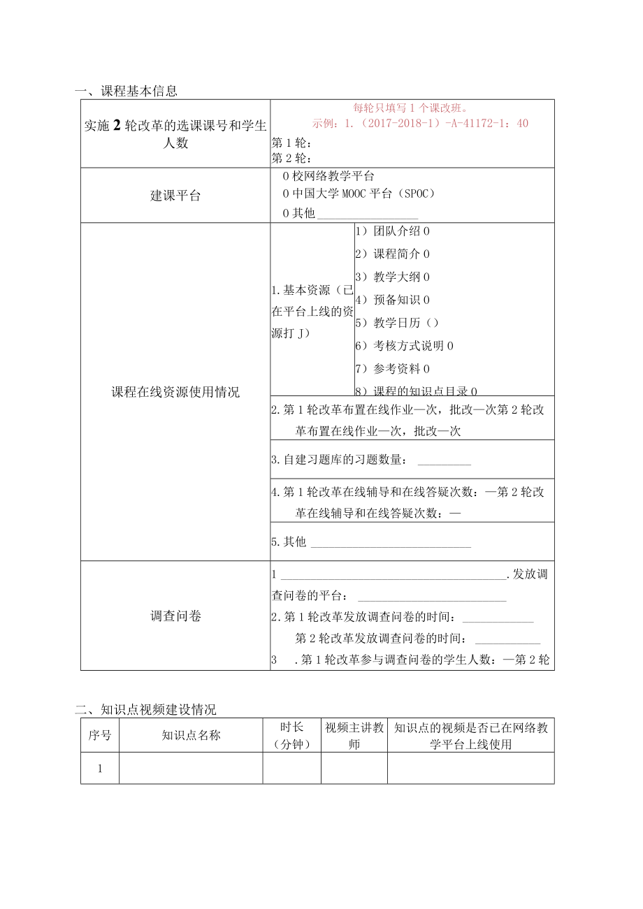 线上线下混合式课程建设项目验收申请表.docx_第3页