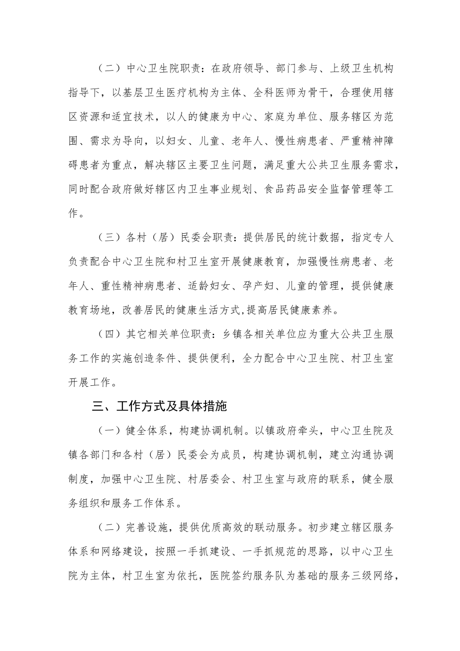 关于建立重大公共卫生服务工作协作协调机制的通知.docx_第2页