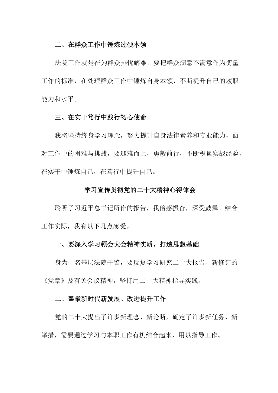 刑侦大队长党员干部学习贯彻党的二十大精神个人心得体会 （11份）.docx_第3页