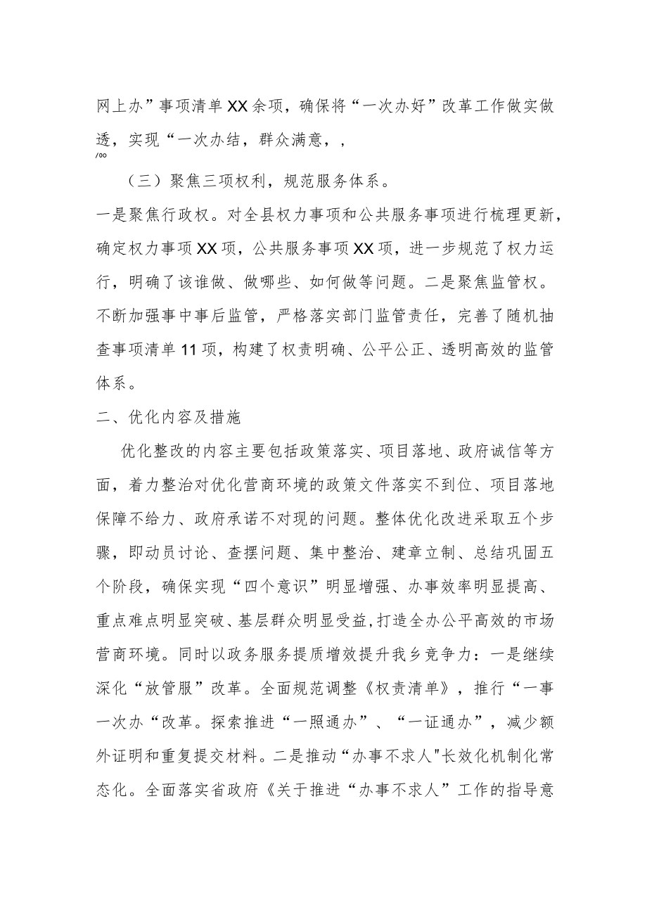 某县优化营商环境工作落实情况.docx_第2页