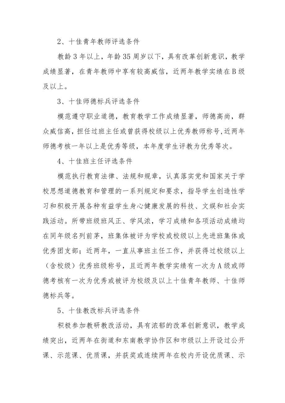 学校年度教师评优及奖励制度.docx_第2页