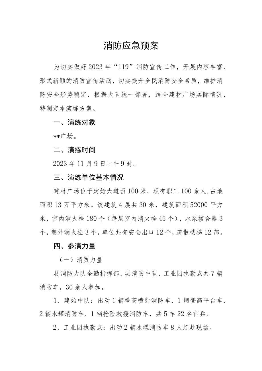 消防应急预案.docx_第1页