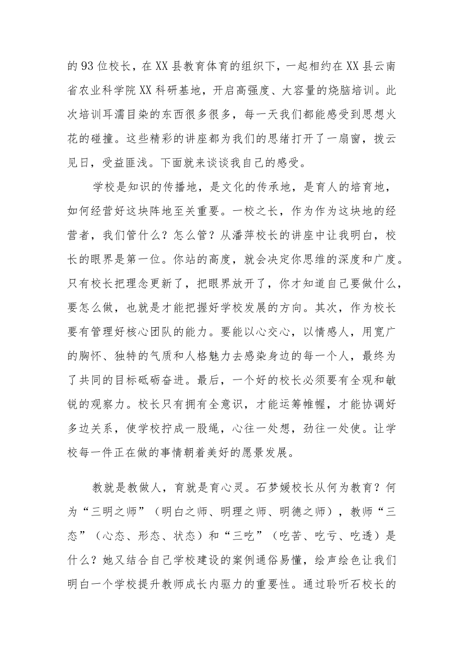 关于2023年小学校长培训的心得体会三篇例文.docx_第3页