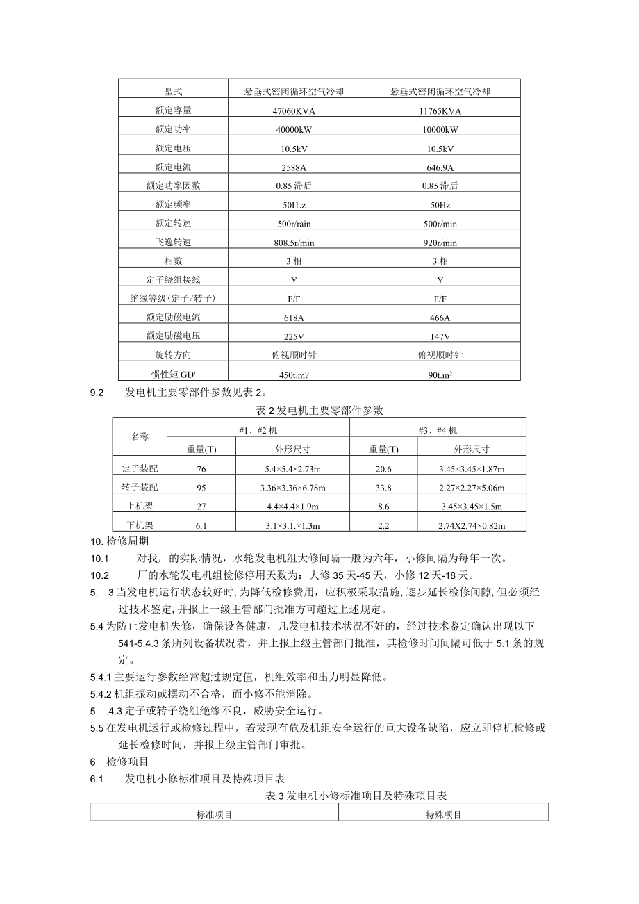 水电厂发电机检修规程.docx_第3页