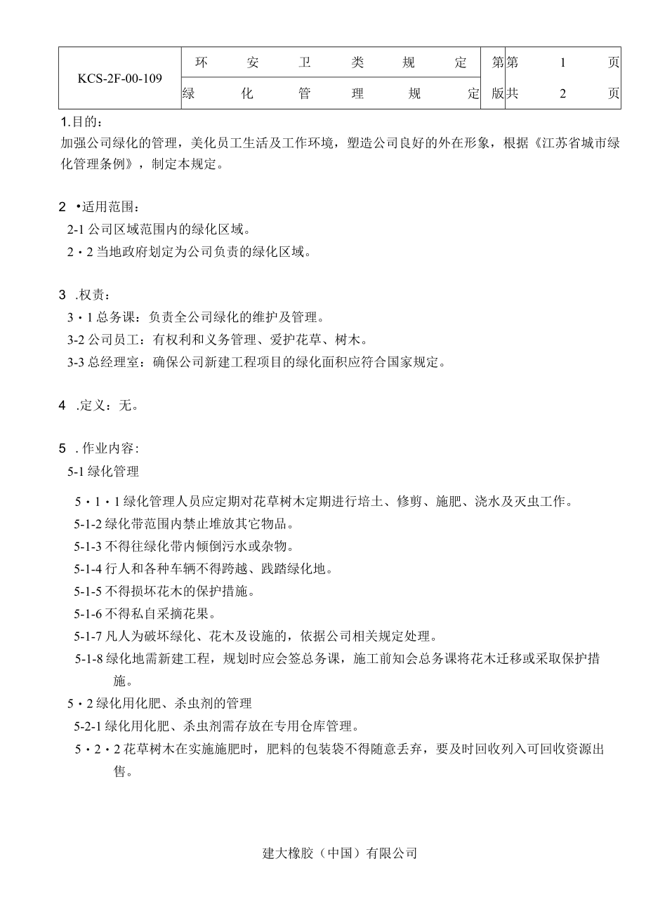 绿化管理规定.docx_第1页