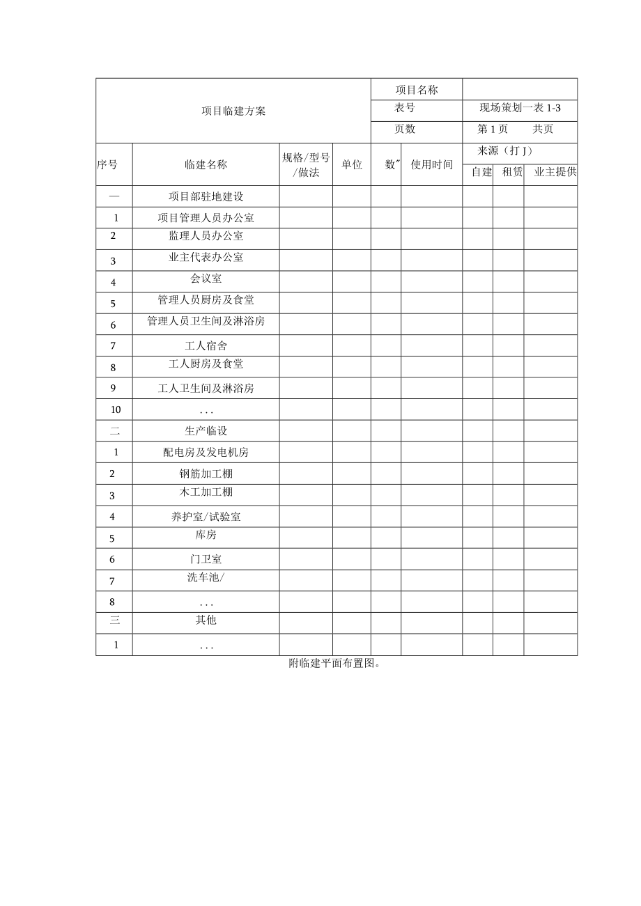 项目临建方案.docx_第1页