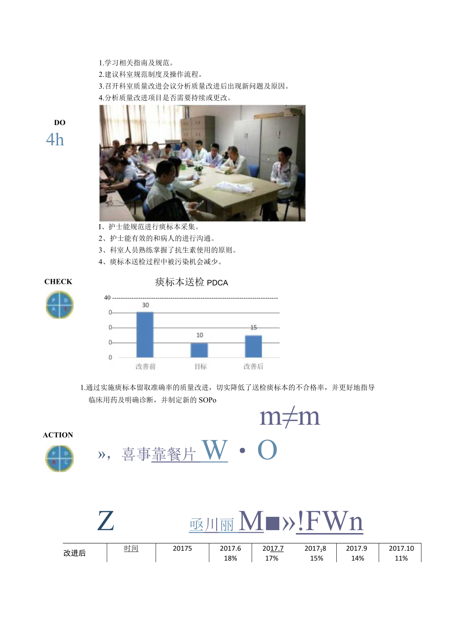 呼吸科提高患者痰培养留取准确率医院持续质量改进PDCA项目汇报书.docx_第3页