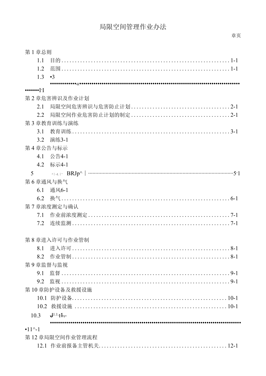 医院局限空间管理作业办法.docx_第1页