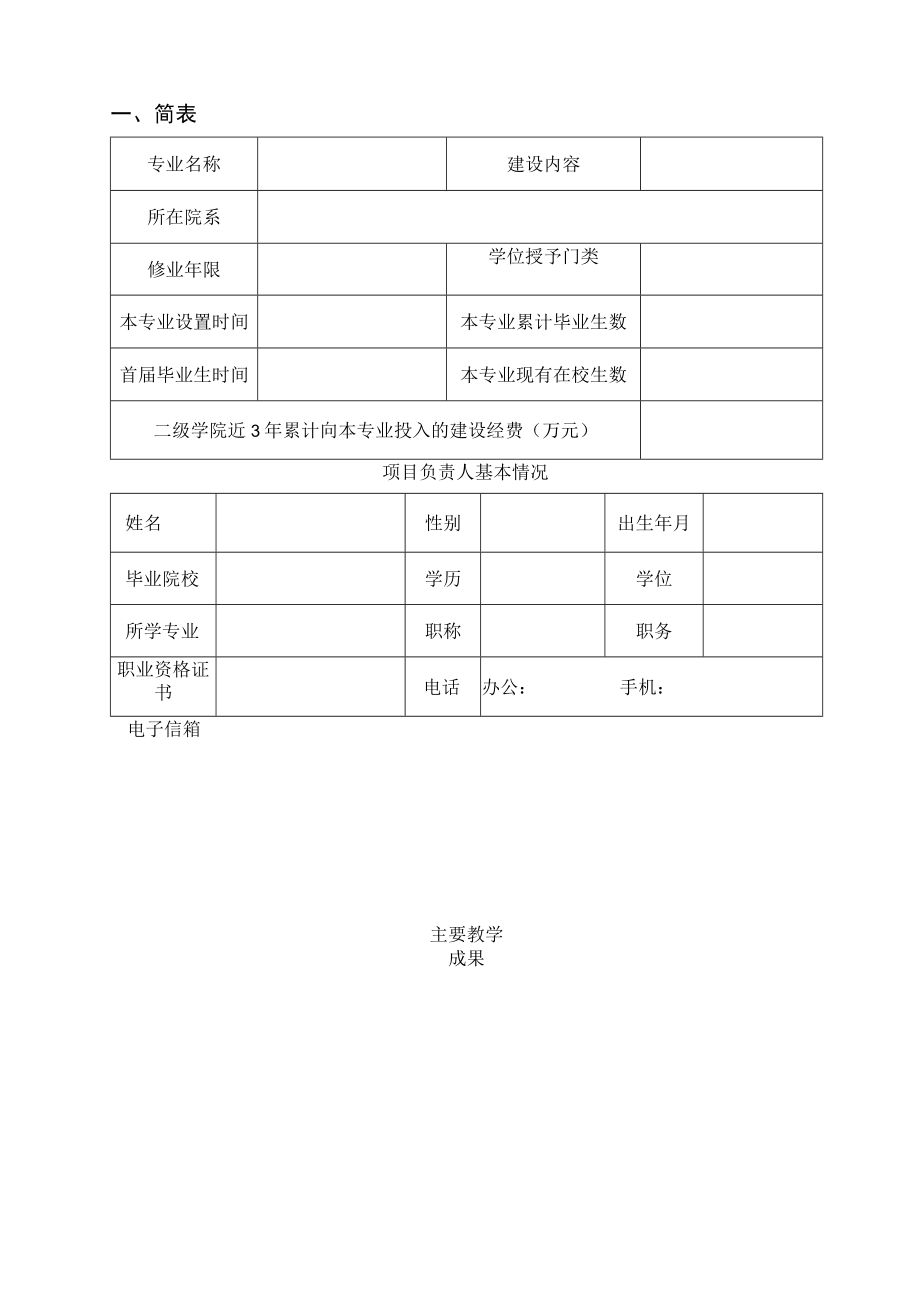 黄淮学院专业综合改革试点项目任务书.docx_第3页