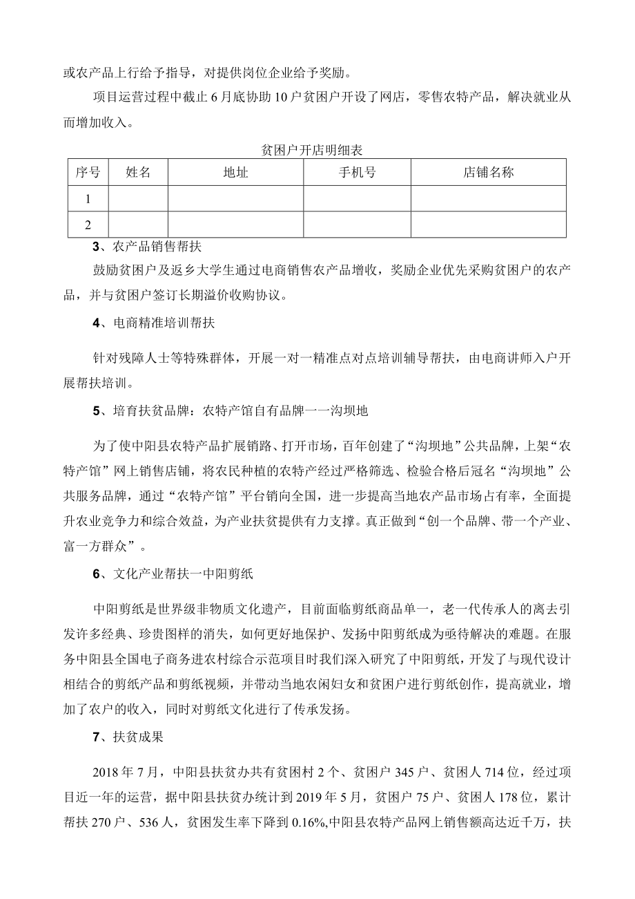 电子商务专业典型案例——社会服务成效显著主动承担大量扶贫工作.docx_第2页