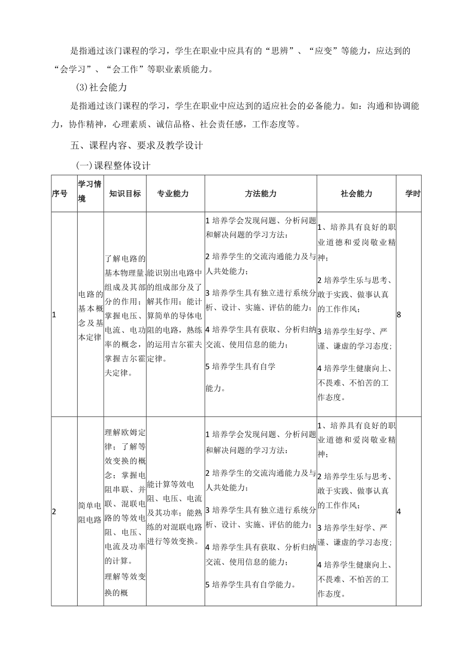 《电工基础》课程标准.docx_第3页