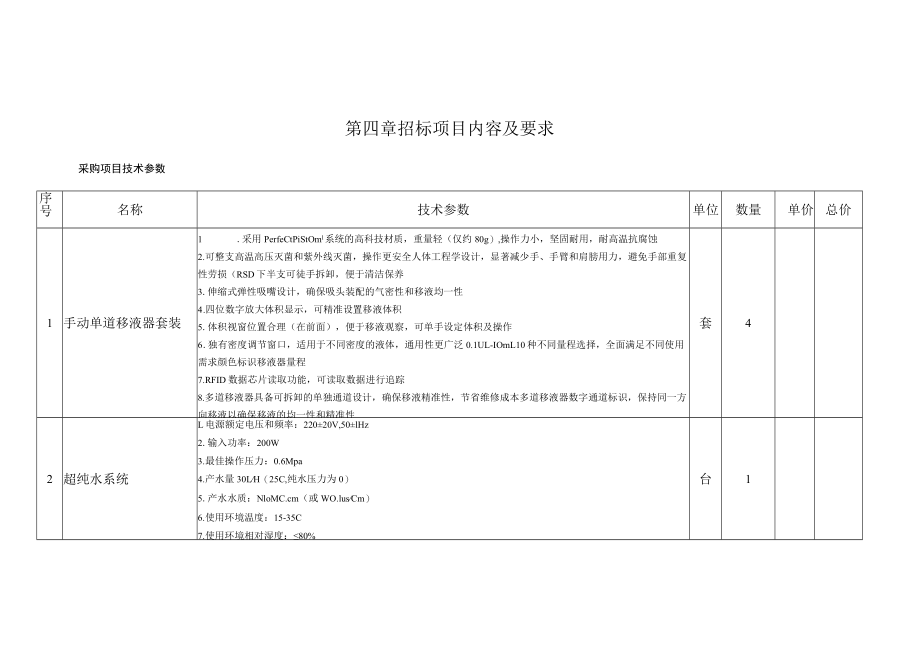 第四章招标项目内容及要求.docx_第1页