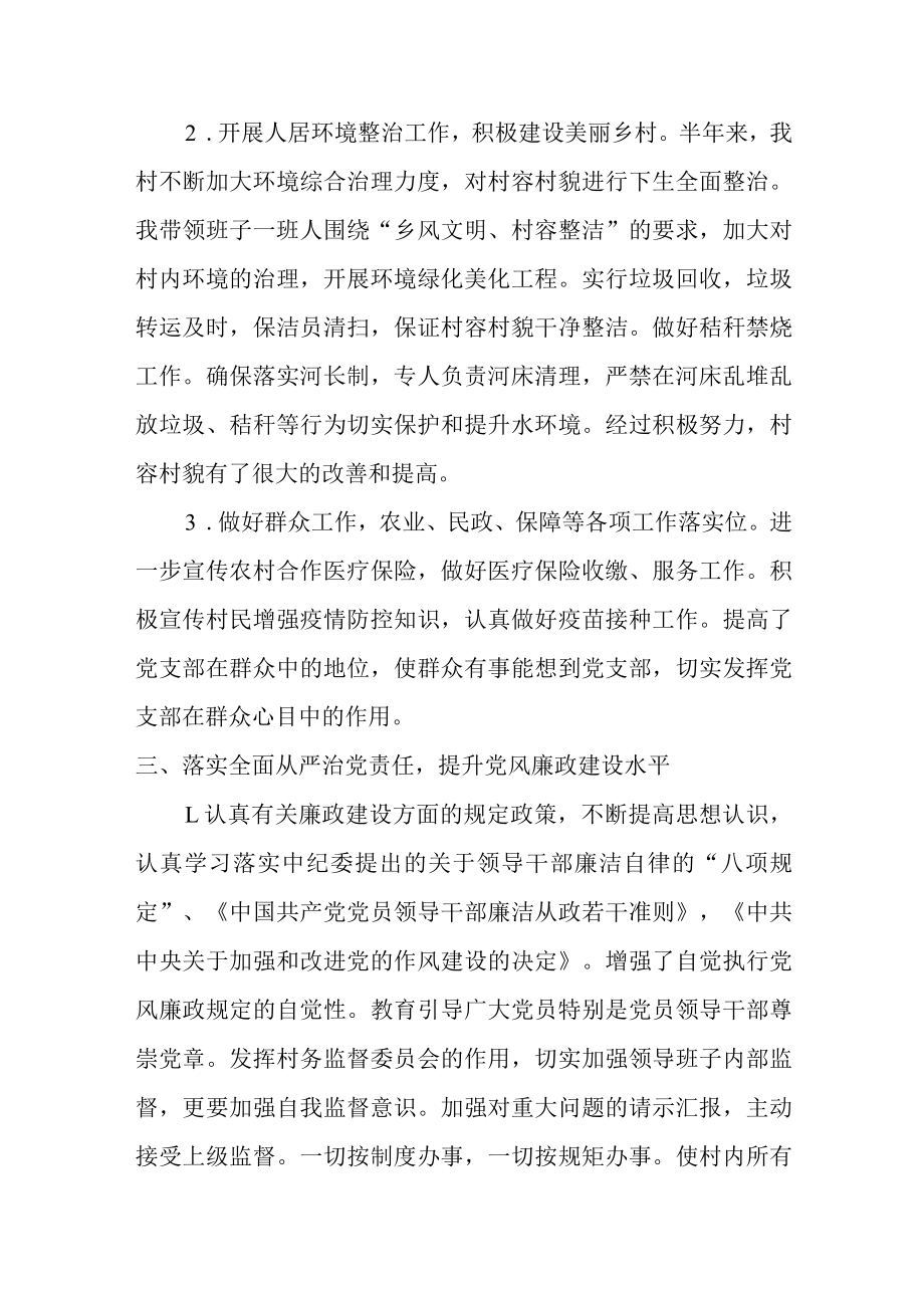 党支部下半年度工作情况自查.docx_第2页