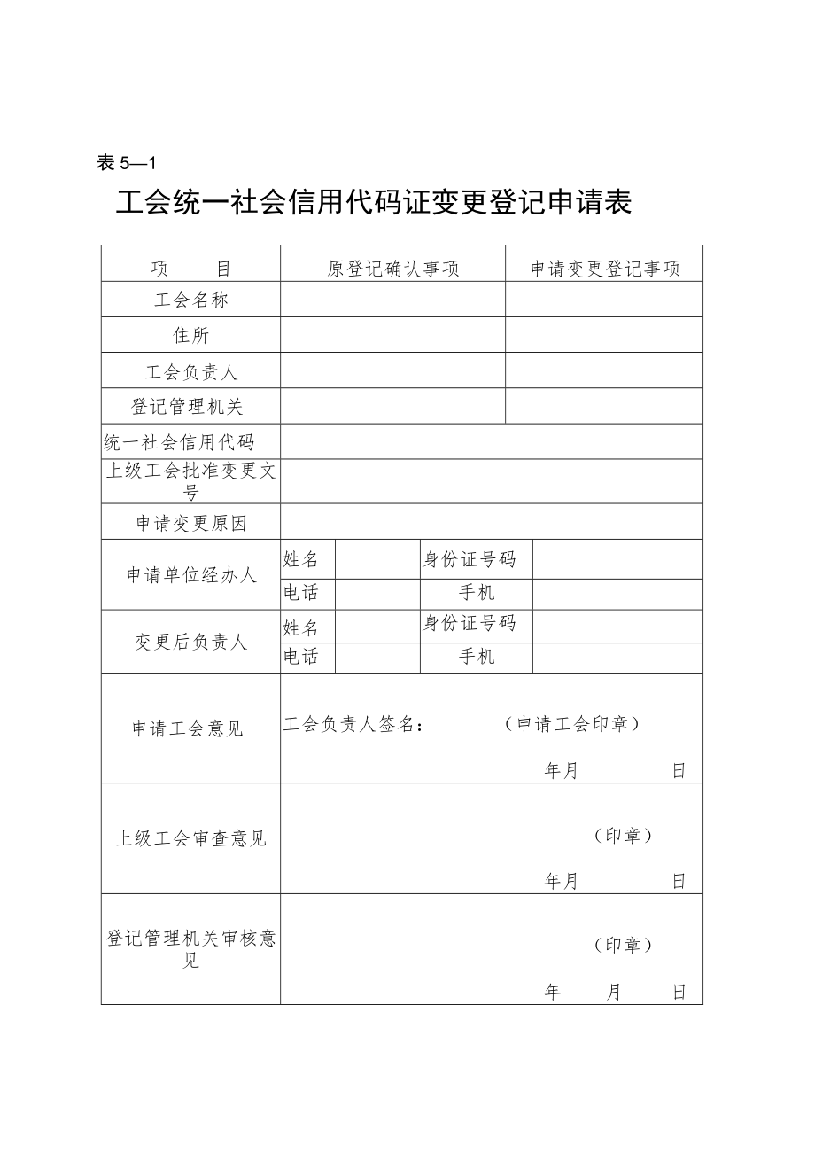 －1工会统一社会信用代码证变更登记申请表.docx_第1页