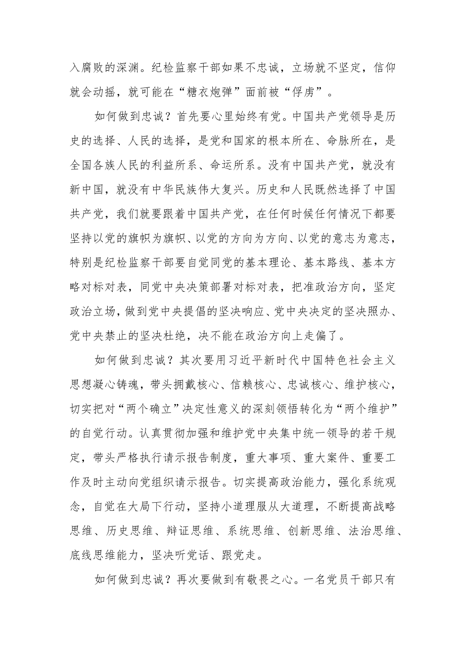 2023年区、县纪检监察干部关于教育整顿心得体会（研讨发言）.docx_第3页