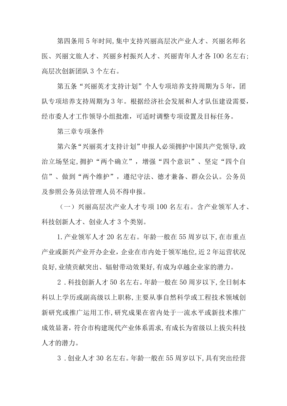 新时代“兴丽英才支持计划”暂行办法.docx_第2页