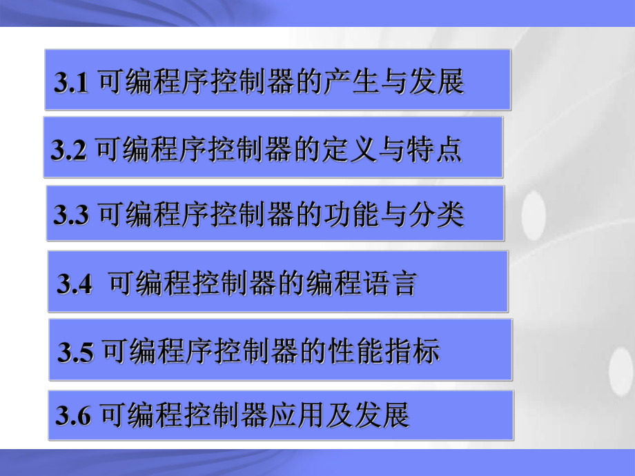 机床电气控制及PLC第三章 可编程序控制器概述.ppt_第3页