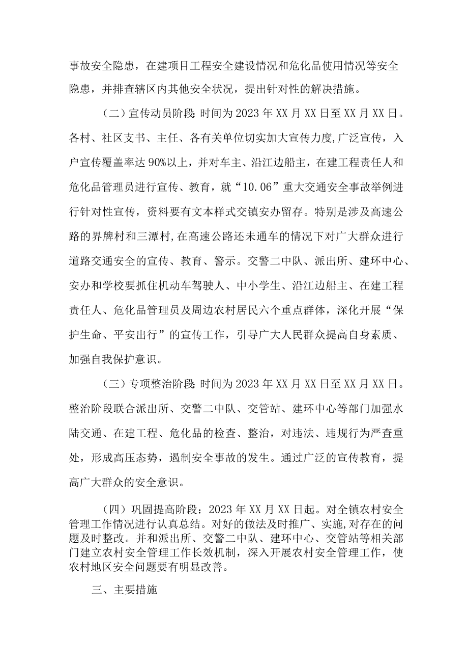 2023年乡镇开展重大事故隐患排查整治行动实施方案 （合计7份）.docx_第2页