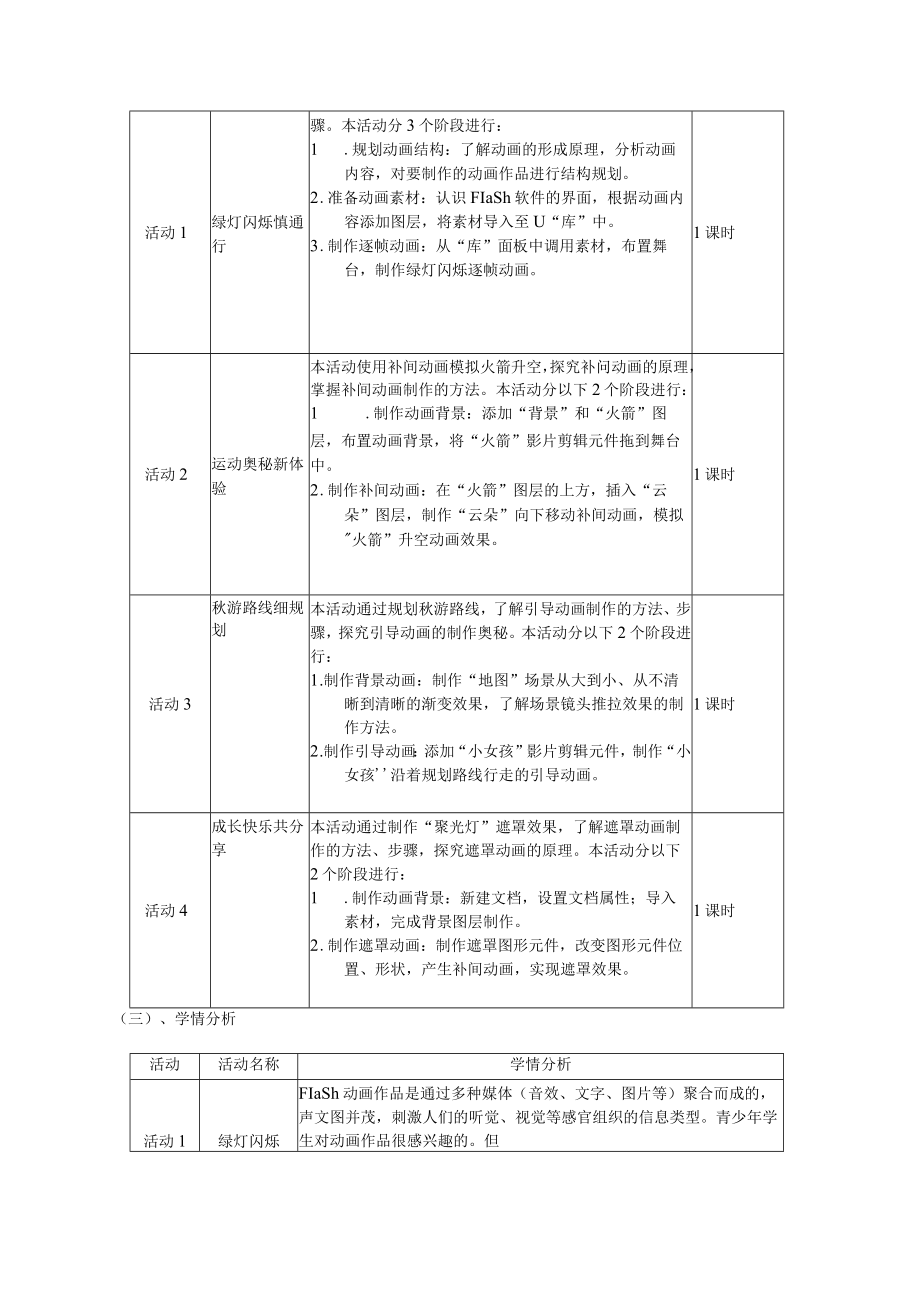 悦动班级成长1 单元作业设计.docx_第2页