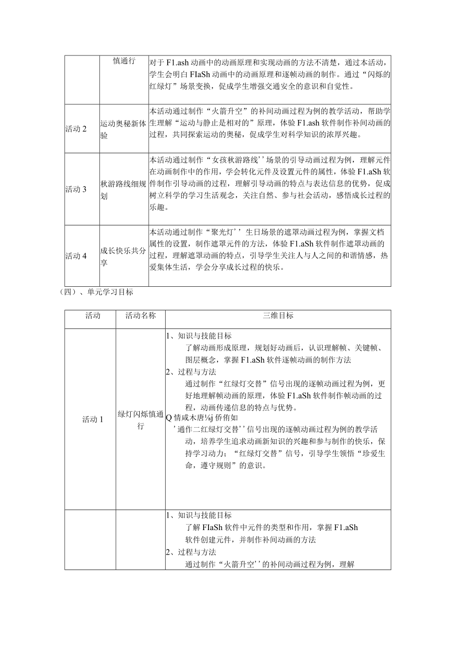 悦动班级成长1 单元作业设计.docx_第3页