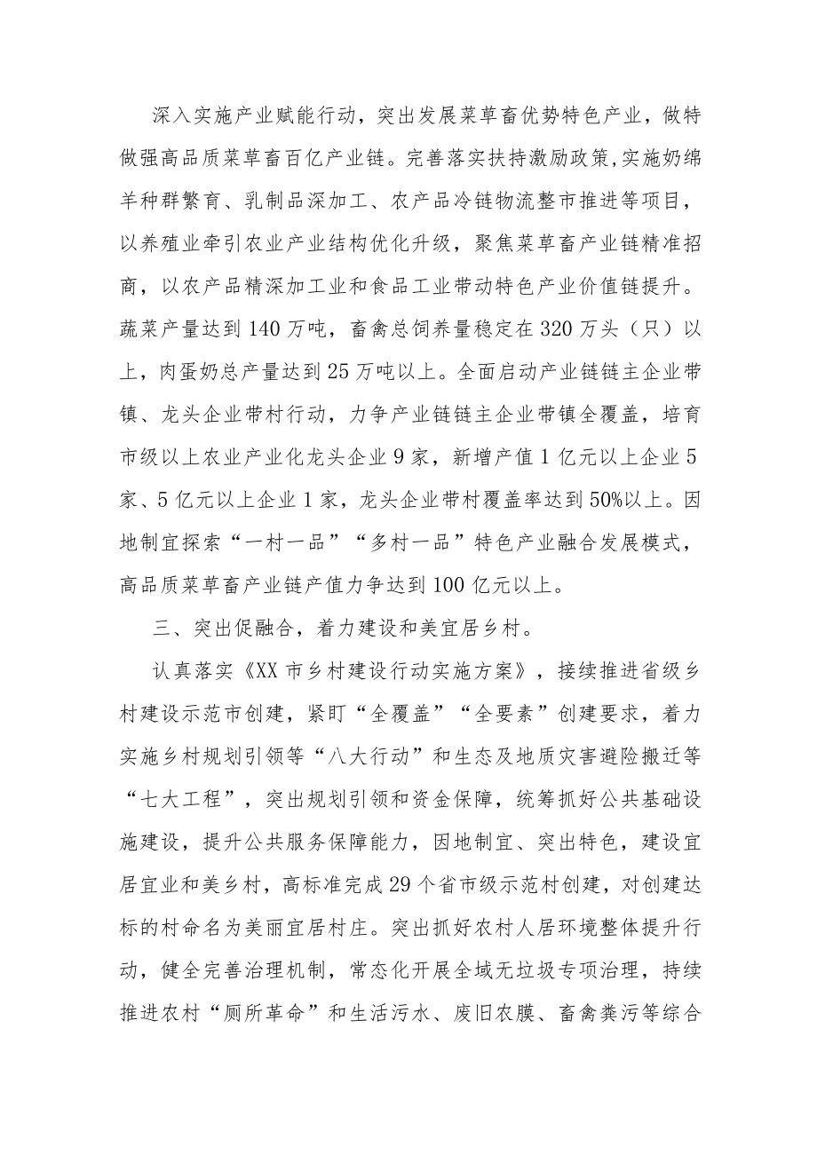 在全市城乡融合发展示范区建设动员大会上的交流发言.docx_第2页