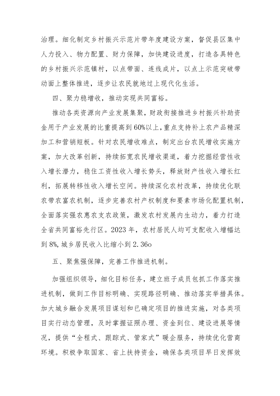 在全市城乡融合发展示范区建设动员大会上的交流发言.docx_第3页