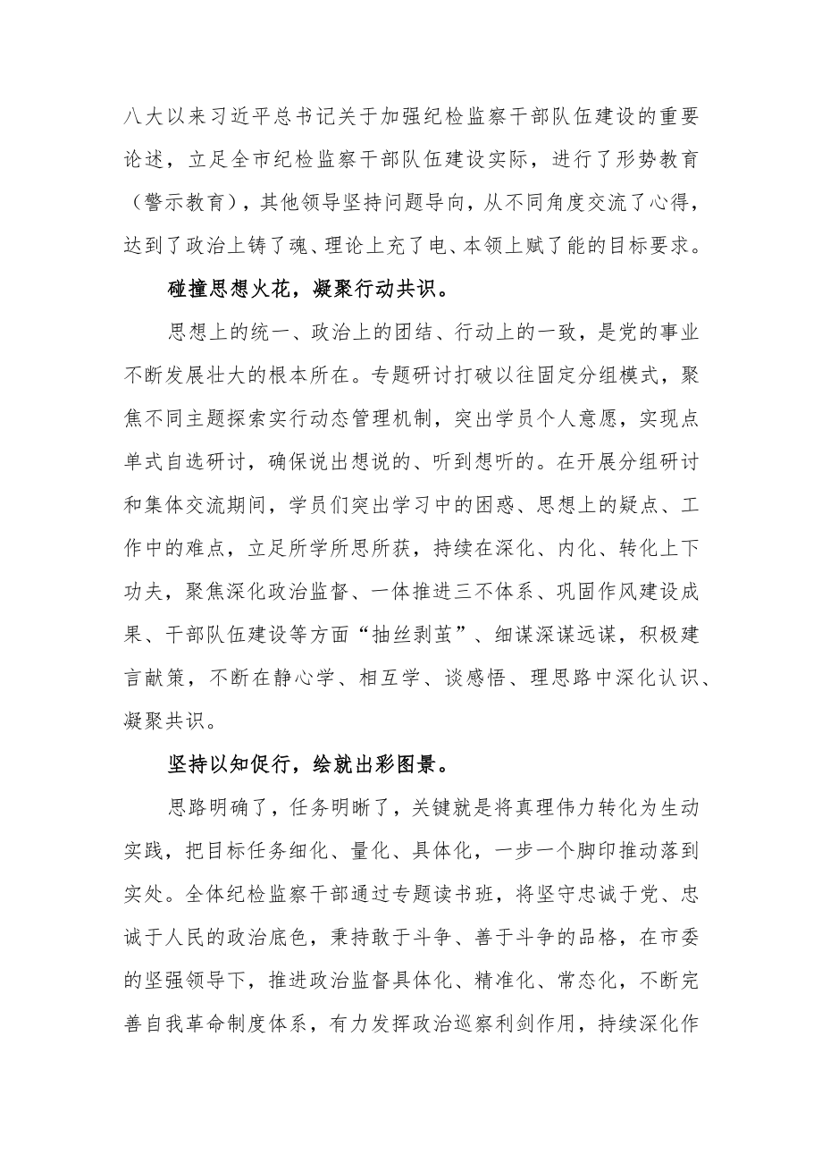 2023年县（区、市）纪检监察教育整顿专题读书班经验总结材料.docx_第3页