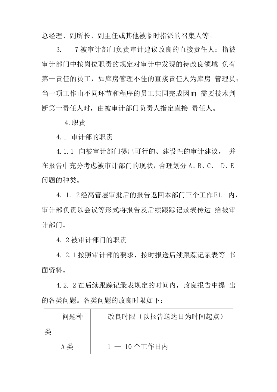 公司关于审计建议执行工作暂行规定.docx_第2页