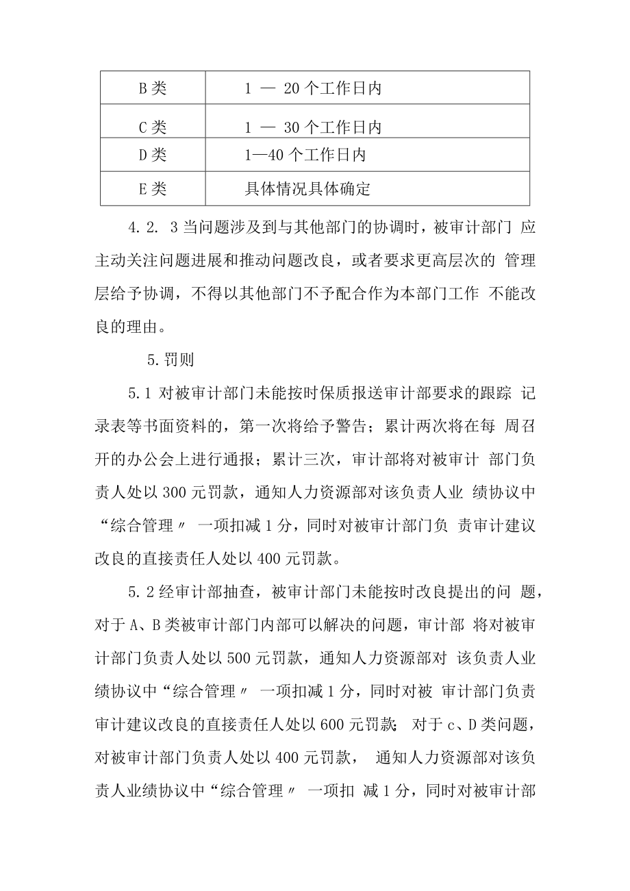 公司关于审计建议执行工作暂行规定.docx_第3页