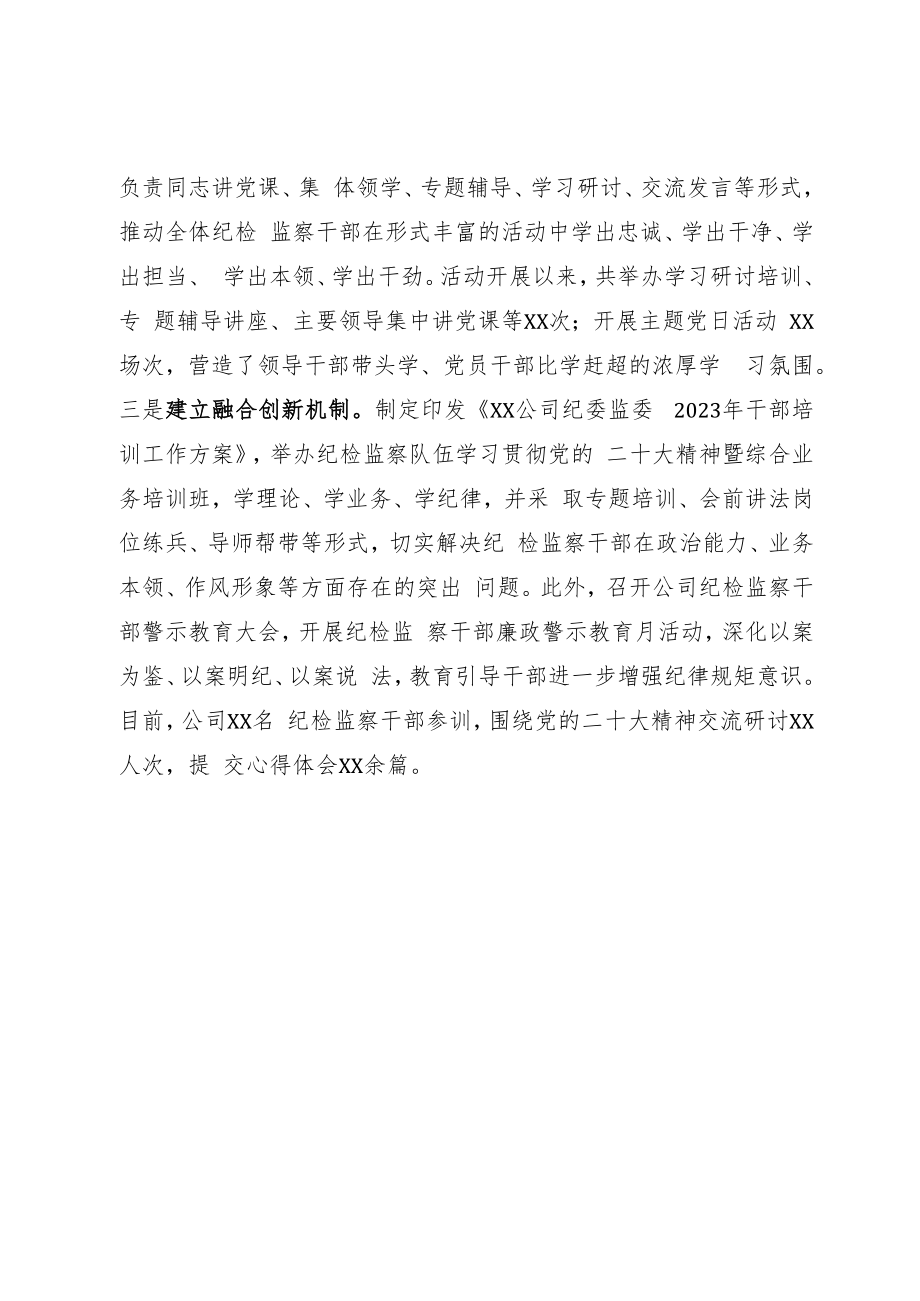 纪检监察干部队伍教育整顿阶段总结.docx_第3页