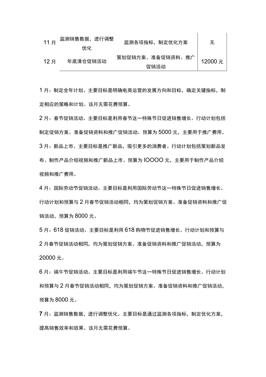 电商运营全年计划.docx_第2页