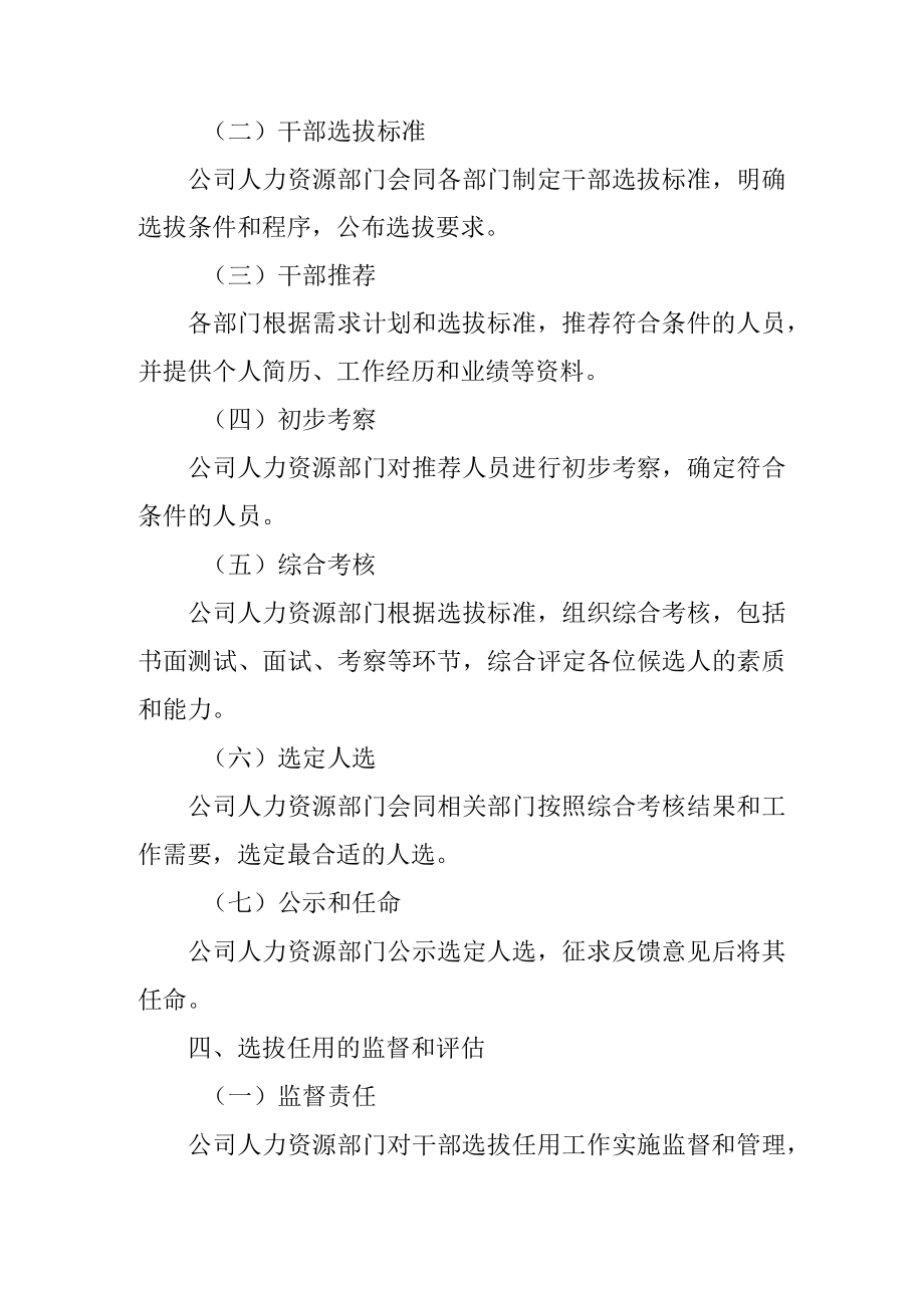 公司中层干部选拔任用管理办法.docx_第2页