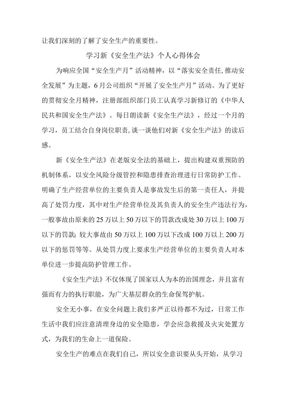 国企安全监督员学习新安全生产法个人心得体会 合计5份.docx_第2页