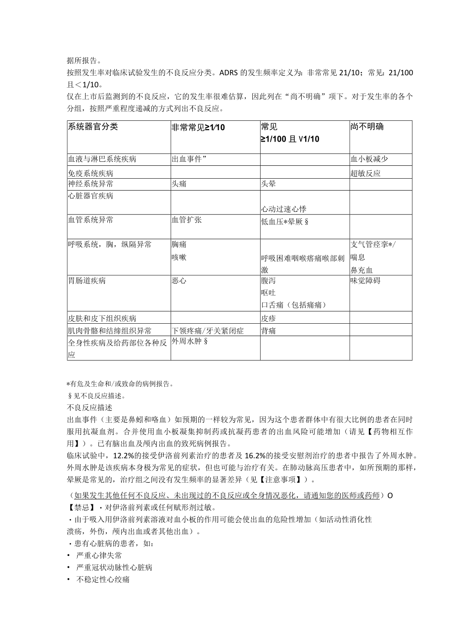 吸入用伊洛前列素溶液（万他维）中文说明书.docx_第3页