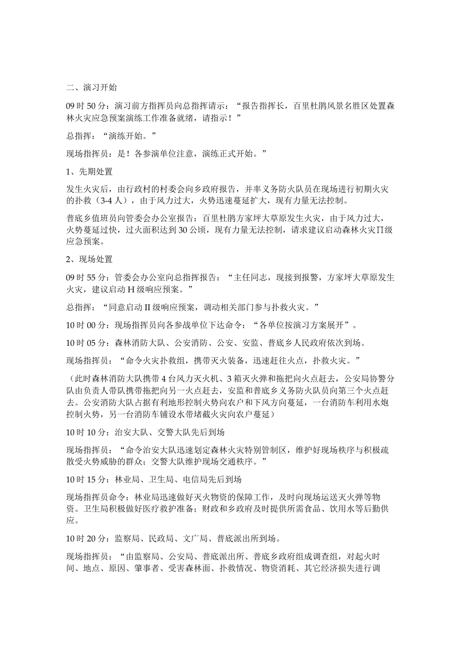 森林火灾应急预案演练方案.docx_第3页