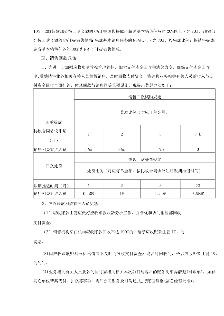 办公文档范本饮品类销售提成管理制度的副本.docx_第2页