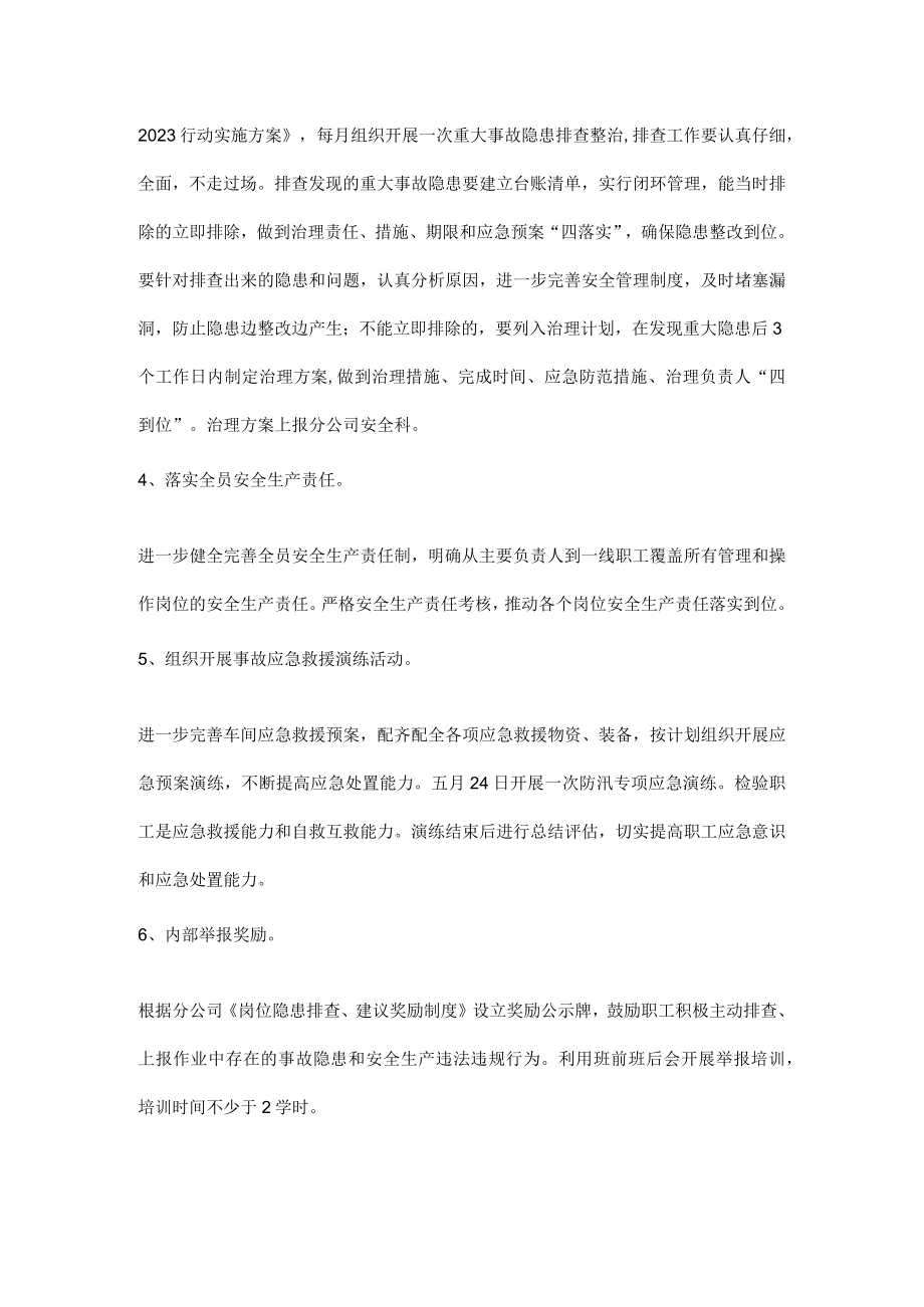 车间重大事故隐患专项排查整治行动工作内容.docx_第2页