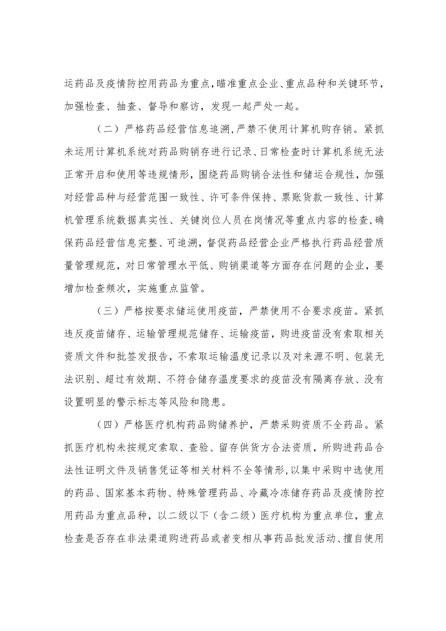 药品领域安全监管工作方案.docx_第2页