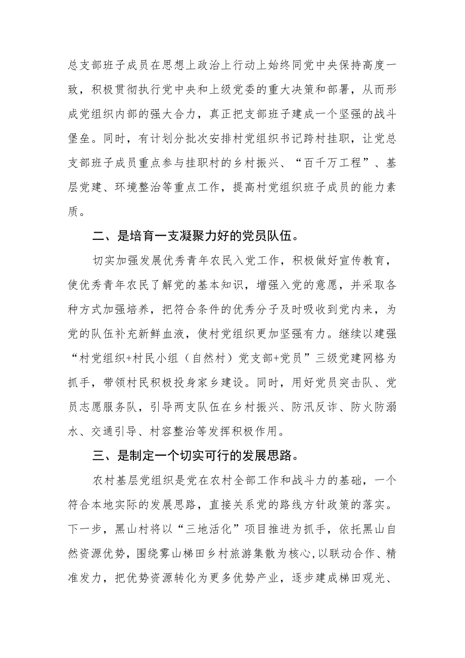 党组织书记学习宣传贯彻“十个思考”内容心得感悟汇编三篇.docx_第3页