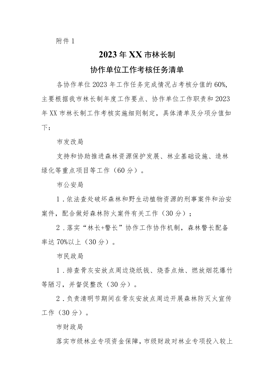 2023年XX市林长制协作单位工作考核实施方案.docx_第3页