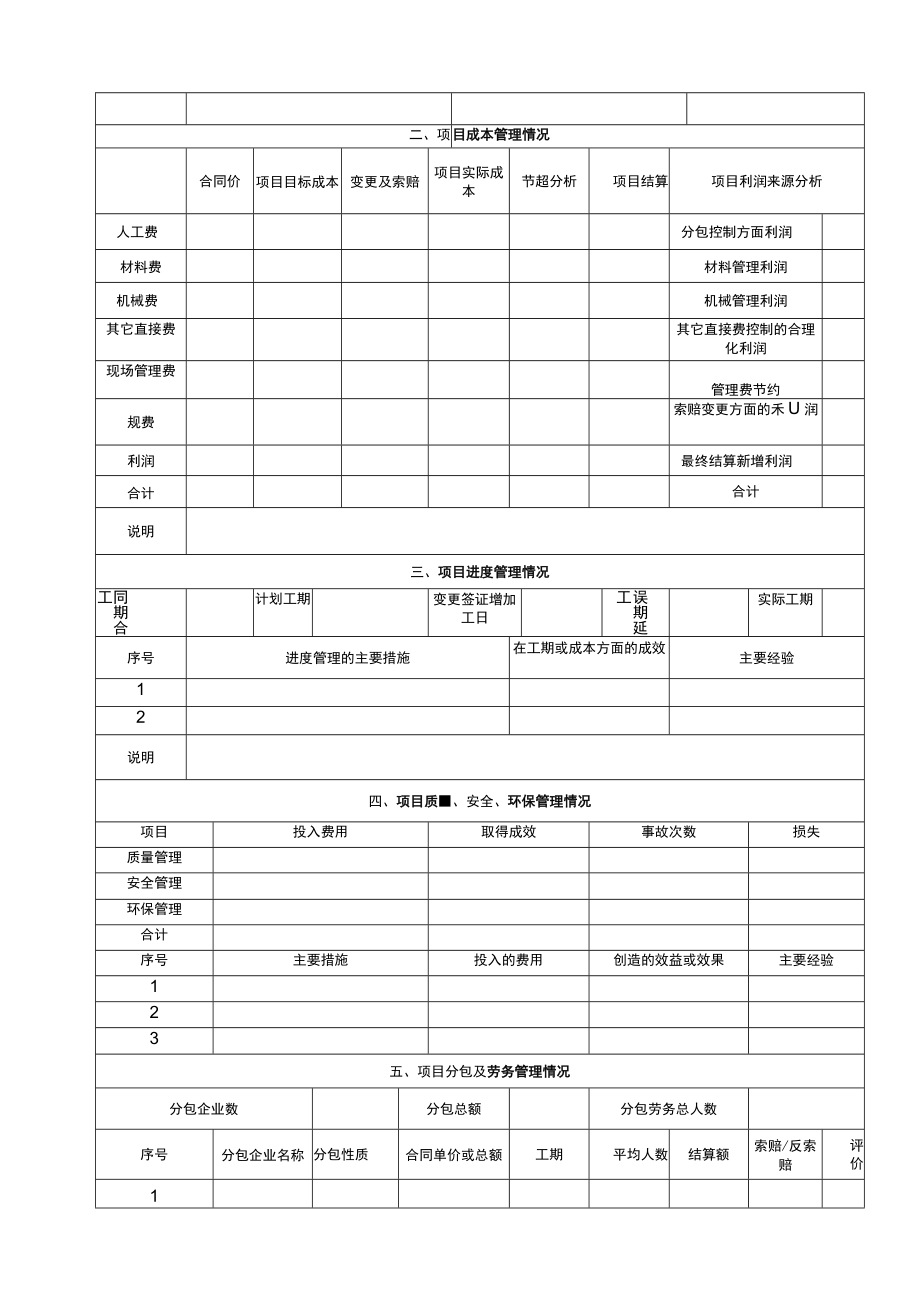 建筑工程项目完工总结报告.docx_第2页