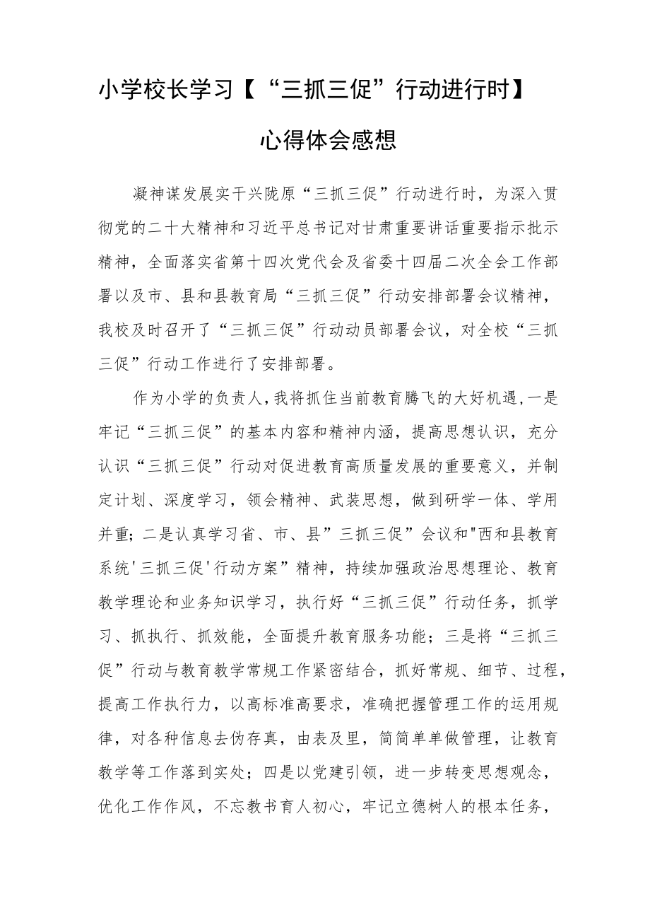 教师学习“三抓三促”进行时体会感想精选范文(3篇).docx_第3页