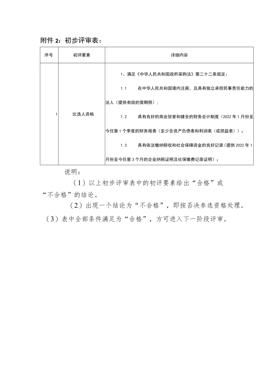 附件2：初步评审表：.docx_第1页