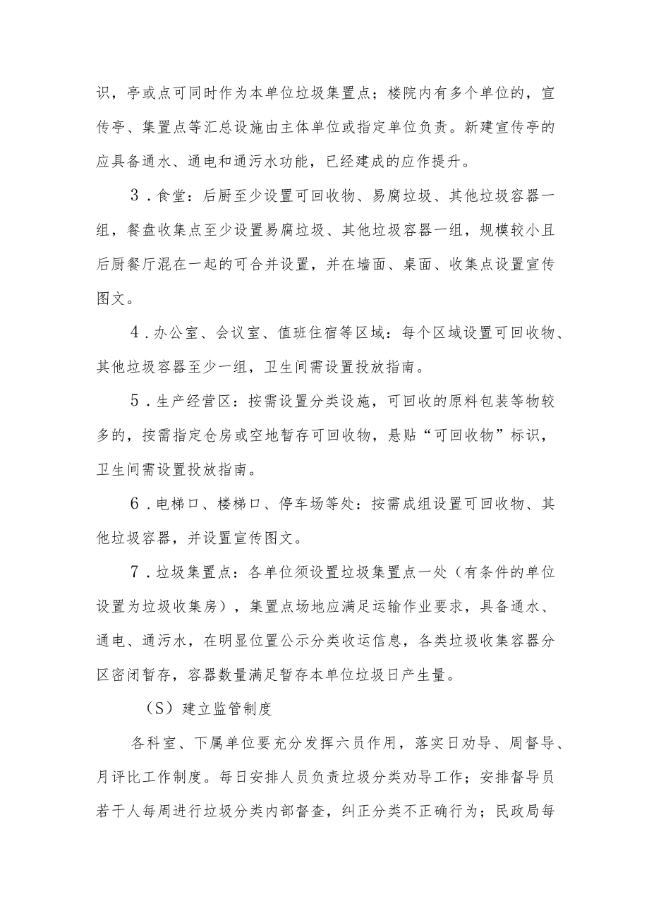 XX市民政局生活垃圾分类工作实施方案.docx_第3页