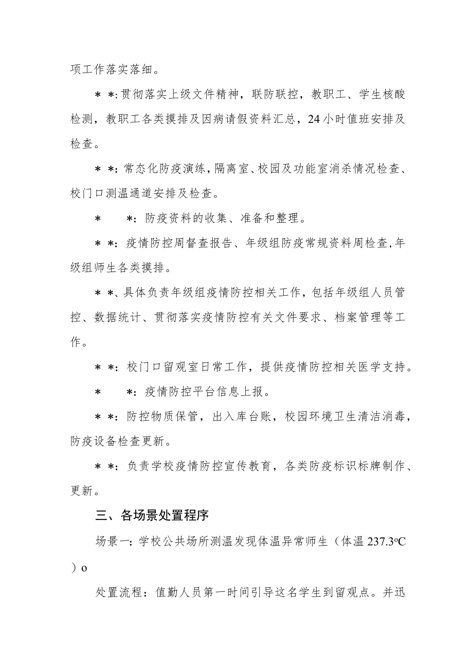 实验初中新冠疫情防控工作应急处置预案.docx_第2页